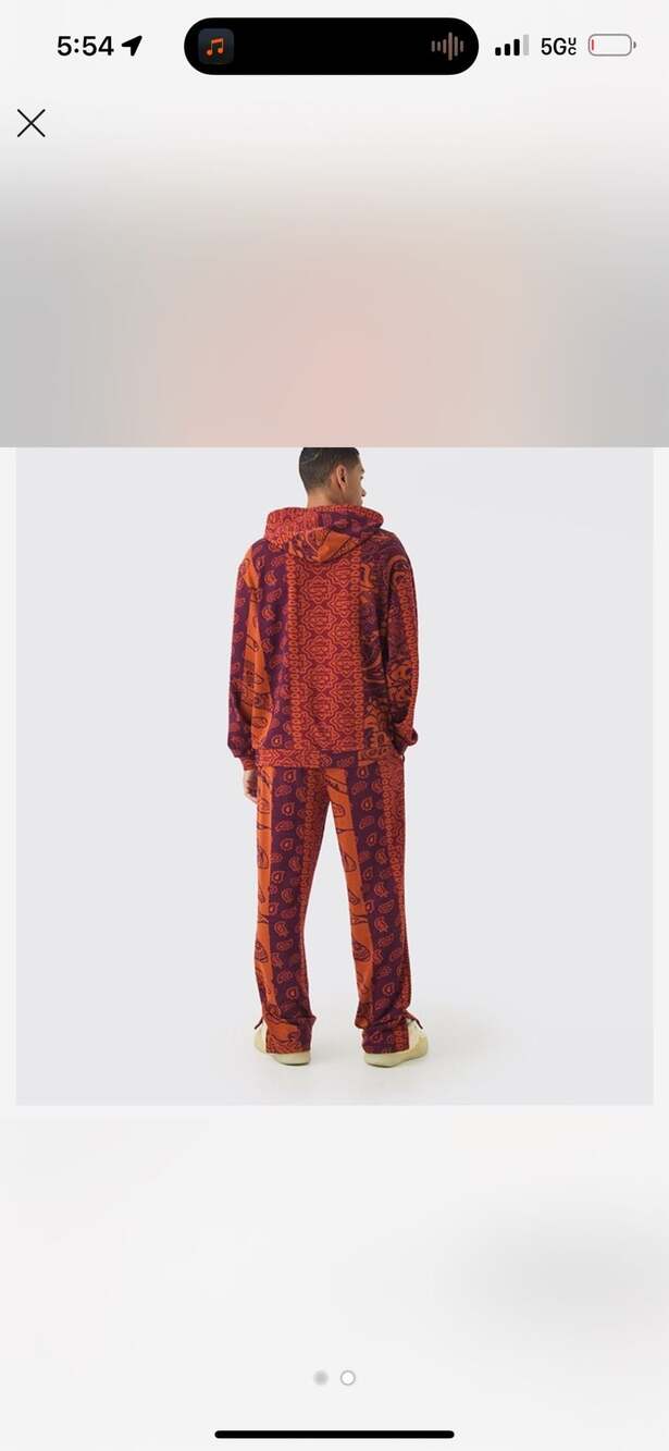 Kith Paisley Patchwork Hoodie and Sweatpants Set